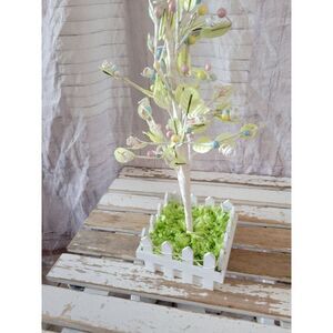 Easter egg tree home decor shabby chic celebrate it Michael's whimsical‎ kitchen